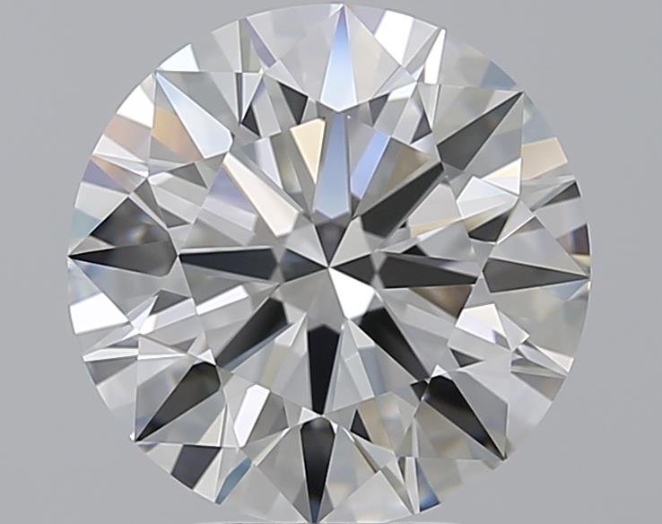 4.01ct H VVS1 Rare Carat Ideal Cut Round Diamond