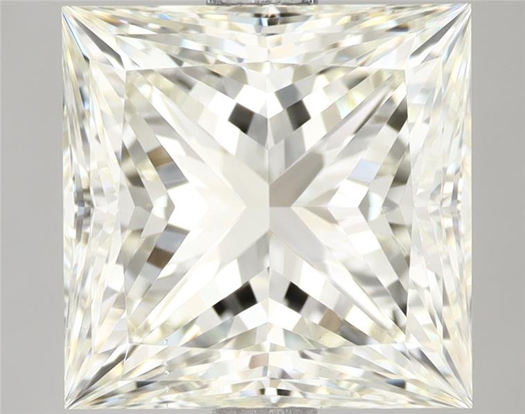 3.02ct J VS1 Rare Carat Ideal Cut Princess Diamond