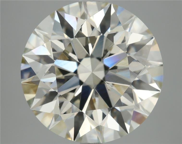 5.59ct J VS1 Excellent Cut Round Lab Grown Diamond