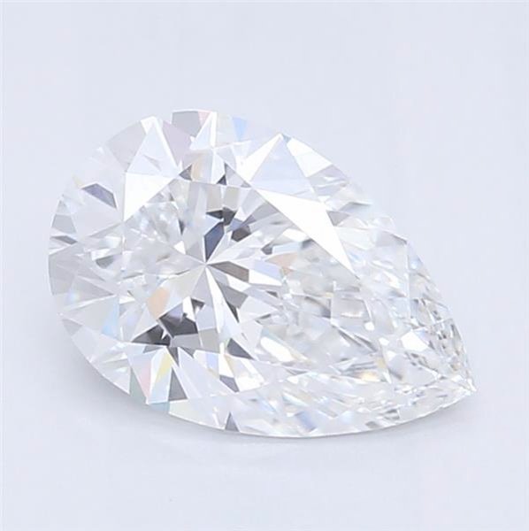 0.54ct D VS1 Rare Carat Ideal Cut Pear Lab Grown Diamond