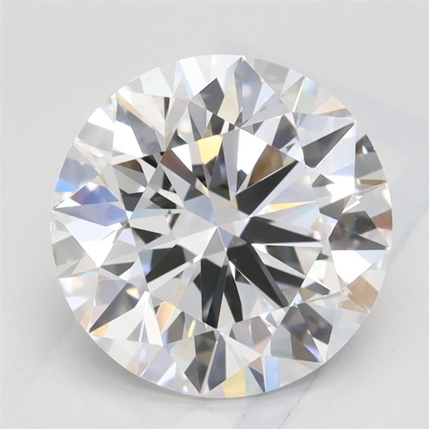 2.59ct D IF Rare Carat Ideal Cut Round Lab Grown Diamond