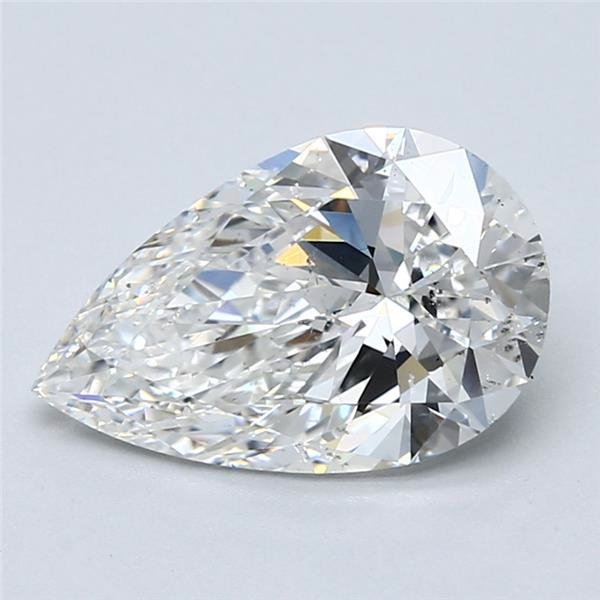 2.52 Carat Pear Natural Diamond