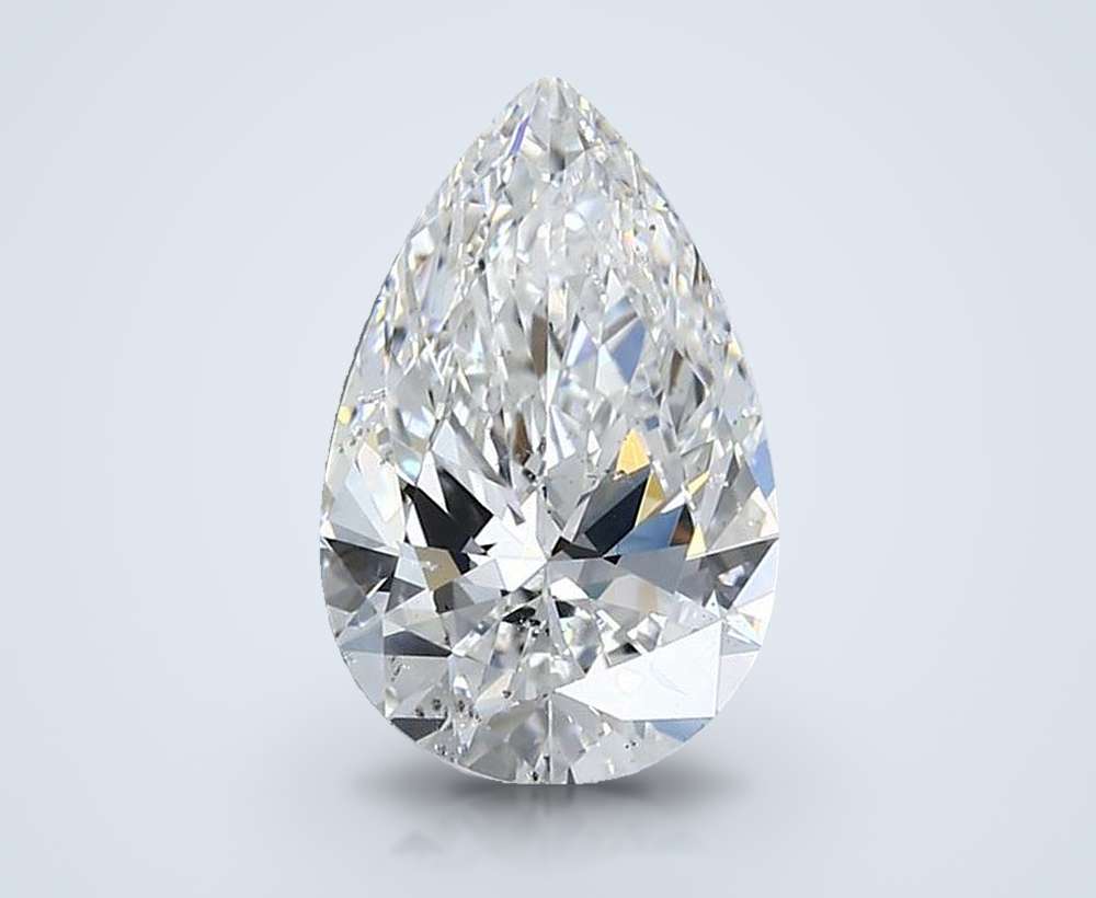 2.52 Carat Pear Natural Diamond