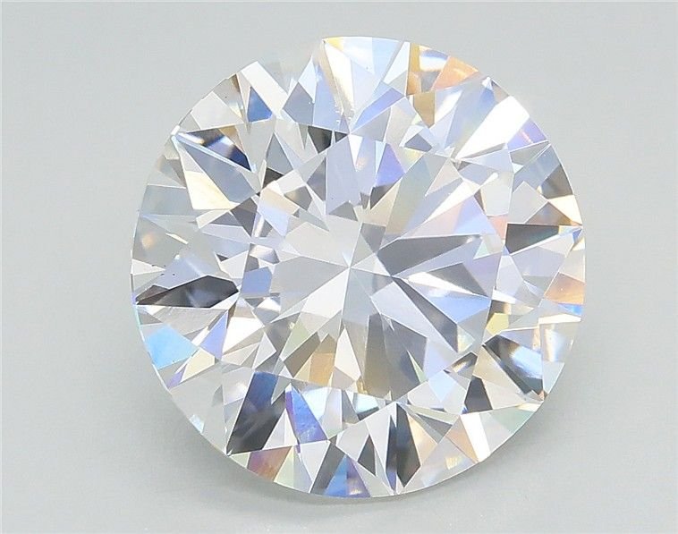 4.02ct E VS1 Rare Carat Ideal Cut Round Lab Grown Diamond