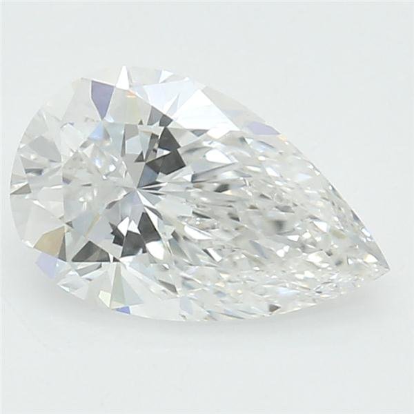 0.60ct E VVS2 Rare Carat Ideal Cut Pear Lab Grown Diamond