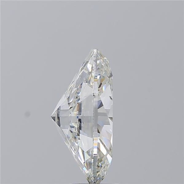 5.57ct I SI2 Rare Carat Ideal Cut Oval Diamond