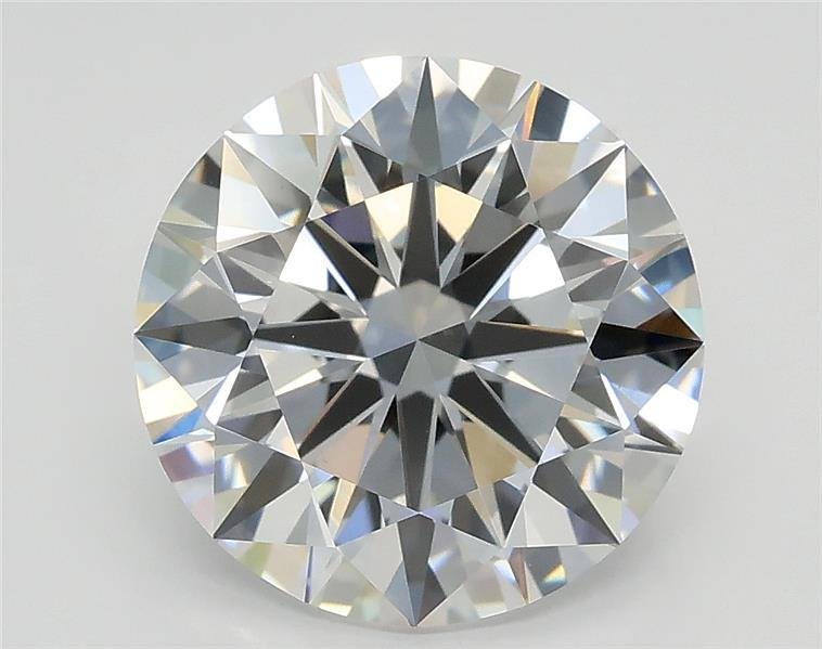 3.07ct F VS1 Rare Carat Ideal Cut Round Lab Grown Diamond