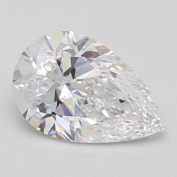 0.77ct D IF Rare Carat Ideal Cut Pear Lab Grown Diamond