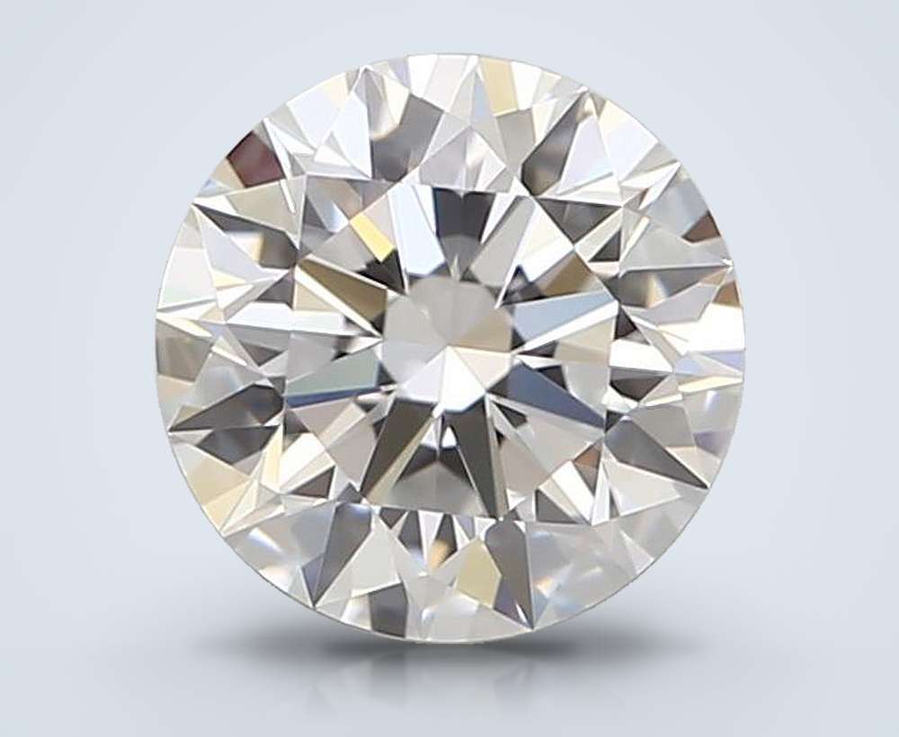 0.58 Carat Round Natural Diamond