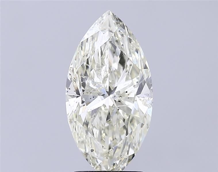 3.02ct J SI2 Very Good Cut Marquise Diamond