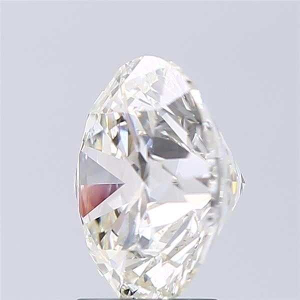 3.21ct J SI2 Rare Carat Ideal Cut Round Diamond