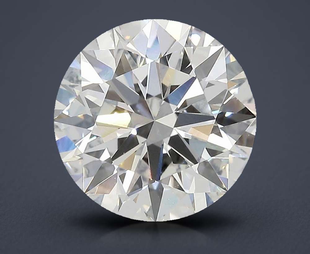 4.08 Carat Round Lab Diamond