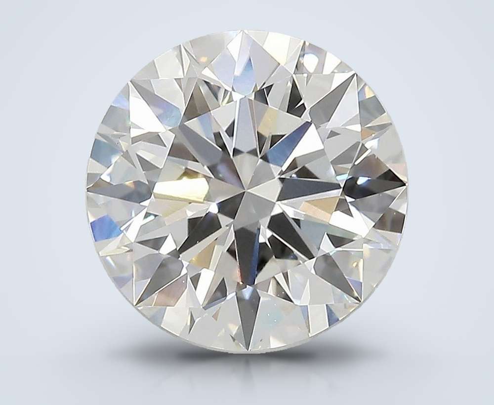 4.08 Carat Round Lab Diamond