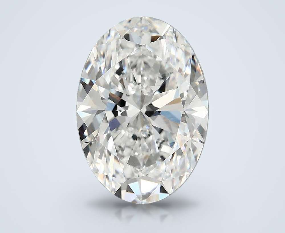 4.00 Carat Oval Lab Diamond