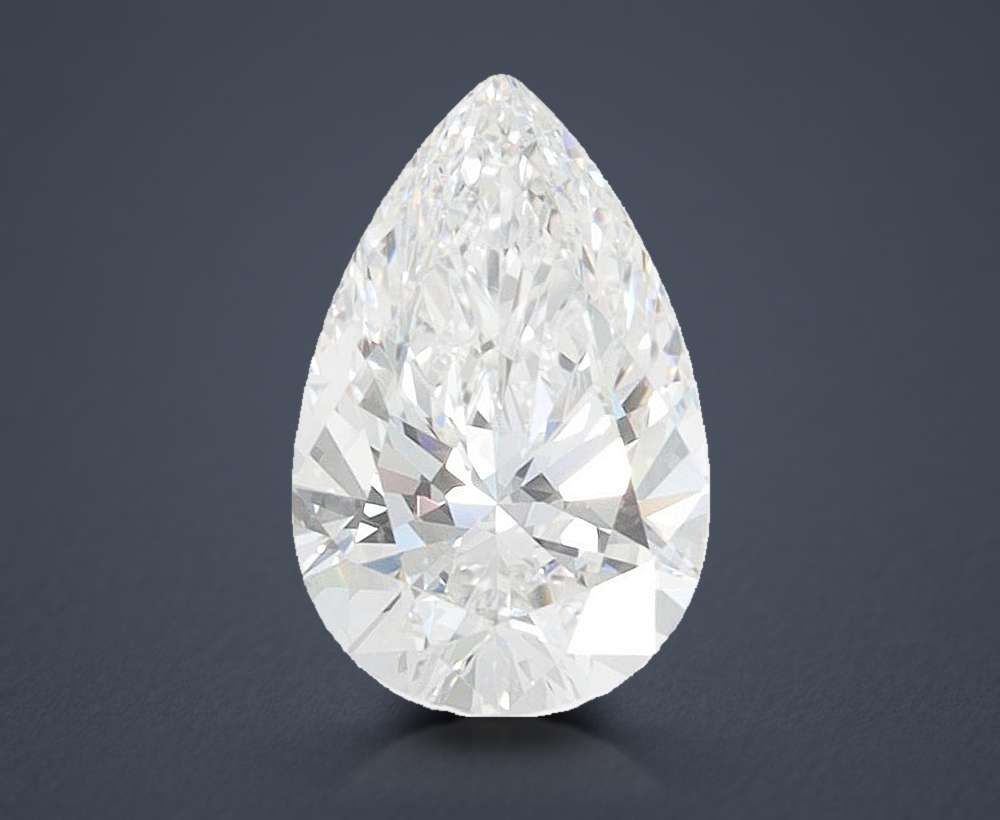 1.29 Carat Pear Lab Diamond