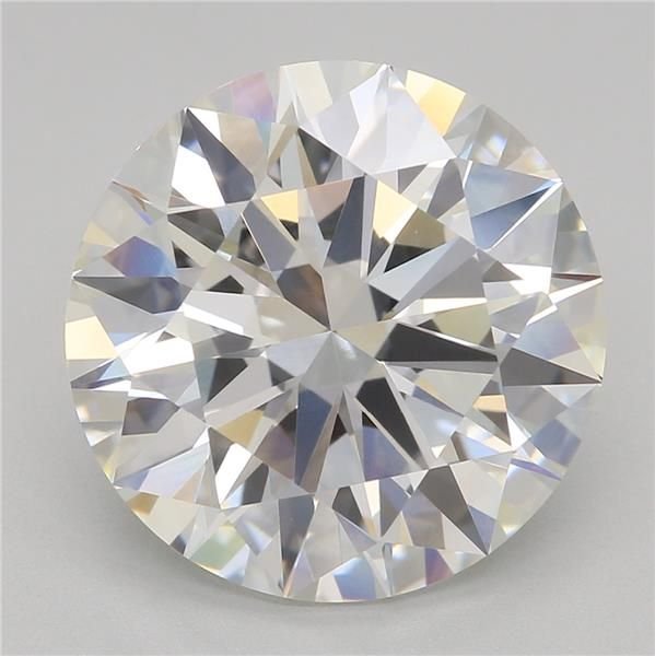 5.03ct G VVS2 Rare Carat Ideal Cut Round Lab Grown Diamond
