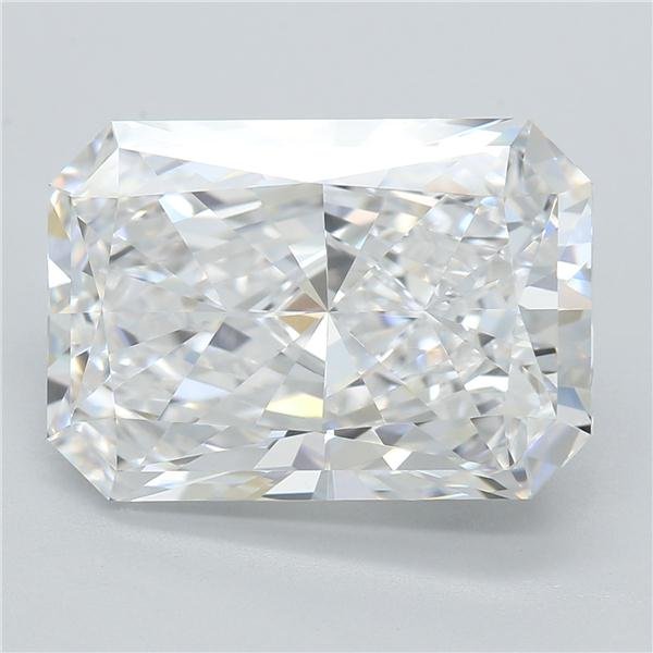 5.12ct E VVS2 Rare Carat Ideal Cut Radiant Lab Grown Diamond