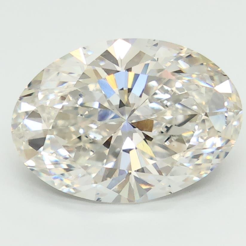 4.04ct G VS1 Rare Carat Ideal Cut Oval Lab Grown Diamond