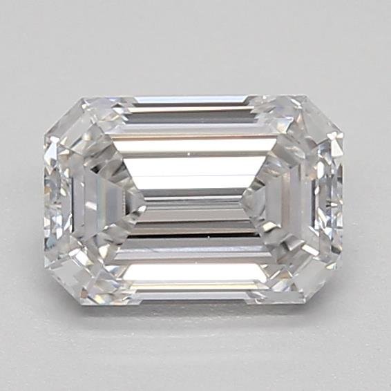 0.76ct E VVS2 Rare Carat Ideal Cut Emerald Lab Grown Diamond