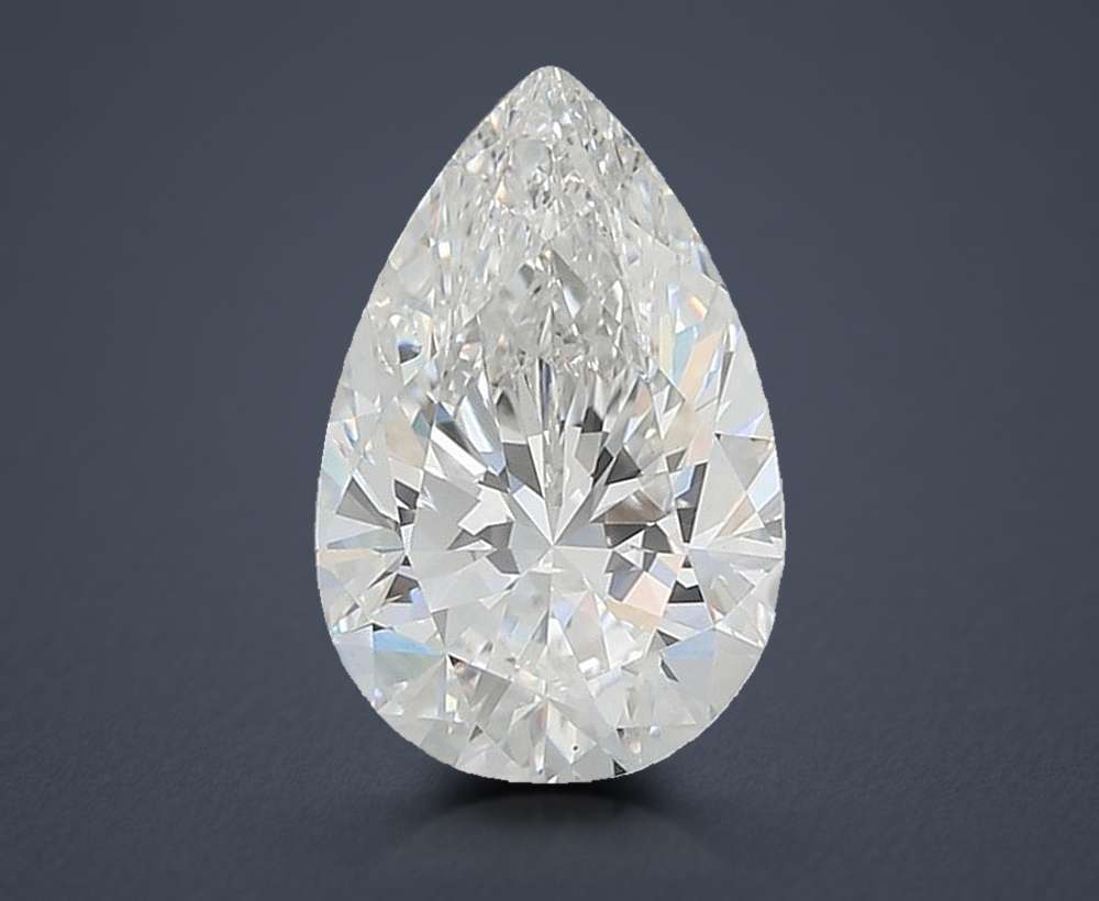 2.56 Carat Pear Lab Diamond