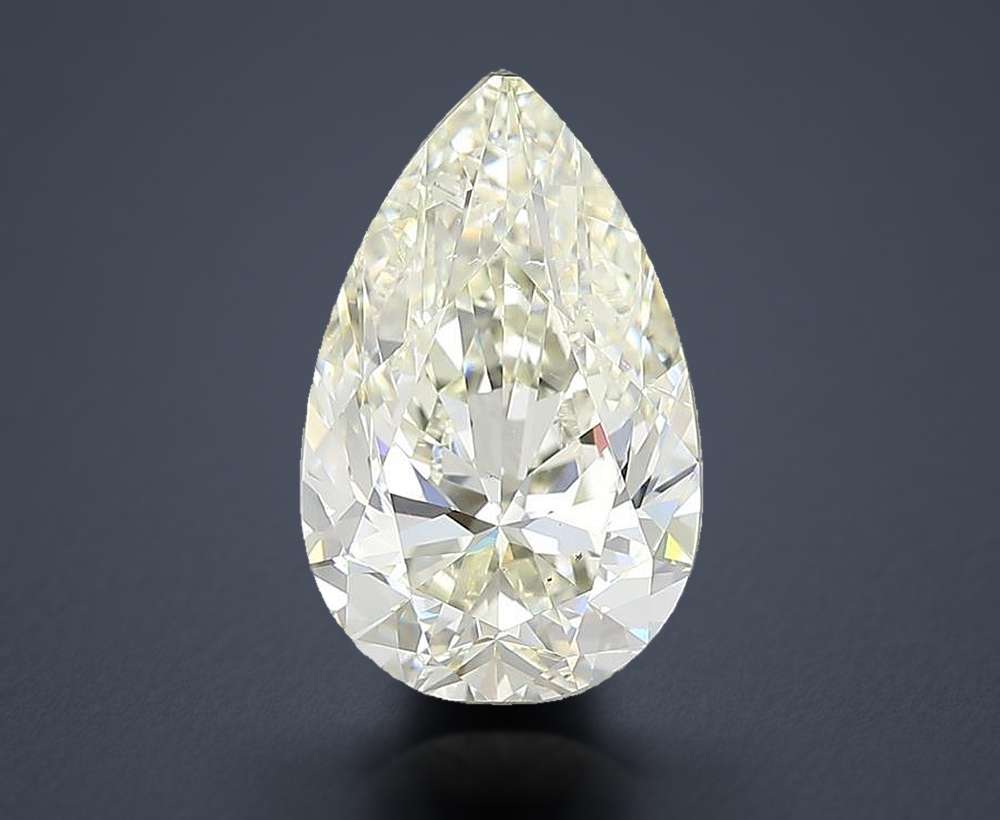 3.01 Carat Pear Natural Diamond