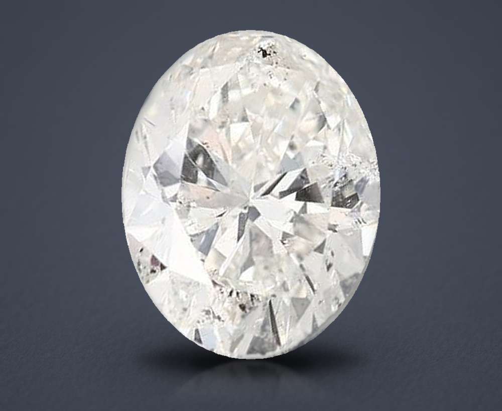 3.51 Carat Oval Natural Diamond