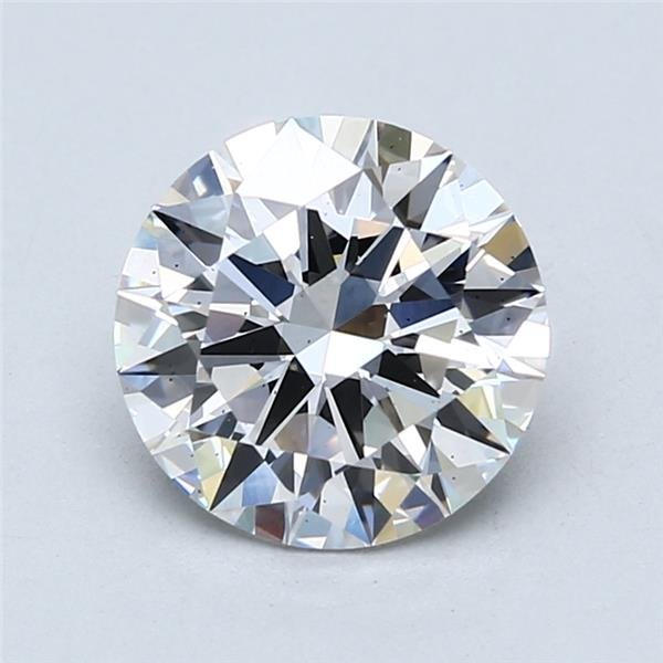 2.19ct D SI1 Rare Carat Ideal Cut Round Lab Grown Diamond