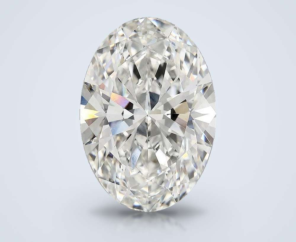 7.10 Carat Oval Lab Diamond