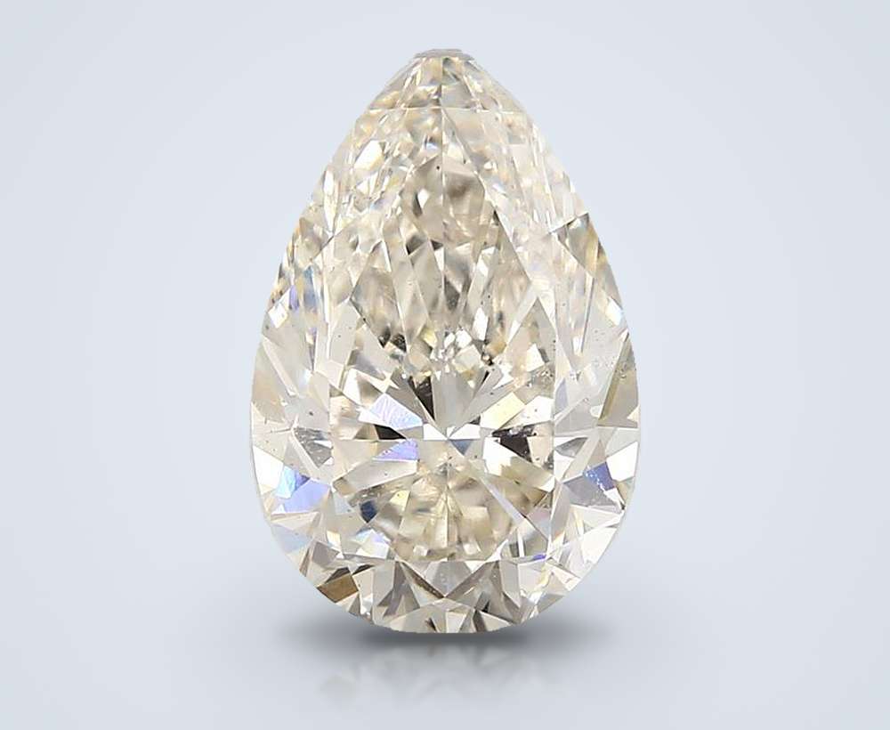 3.02 Carat Pear Natural Diamond