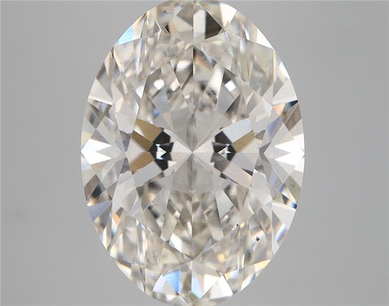 6.07ct H VS2 Rare Carat Ideal Cut Oval Lab Grown Diamond