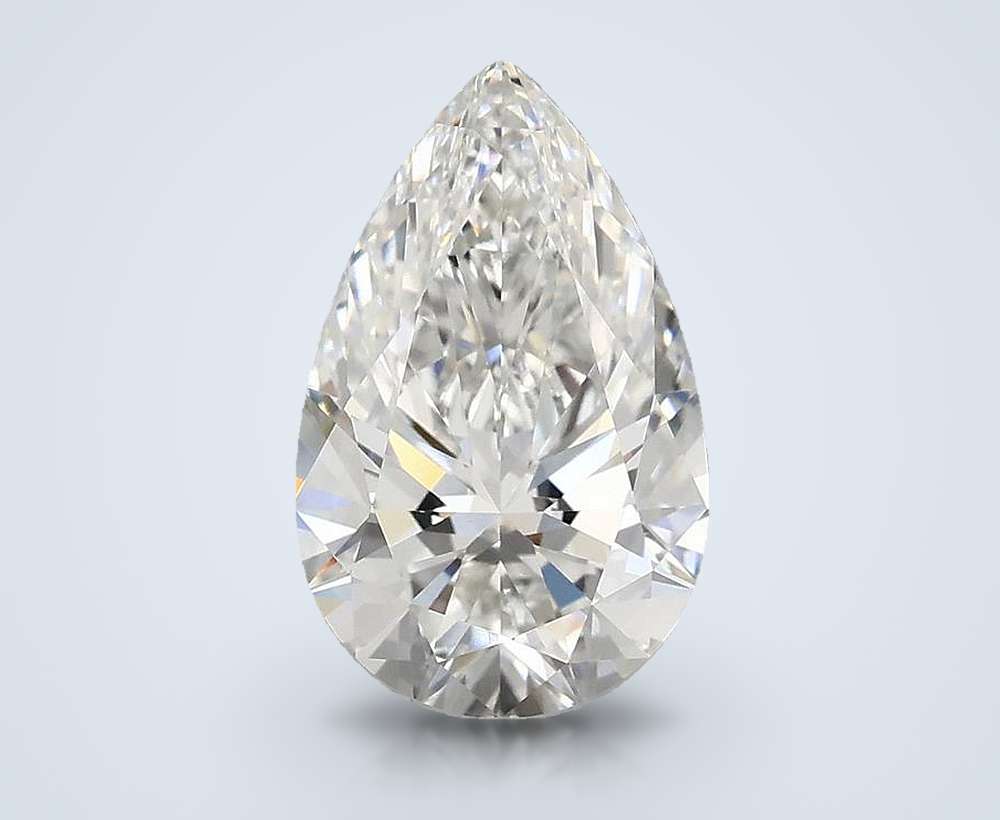 2.80 Carat Pear Lab Diamond