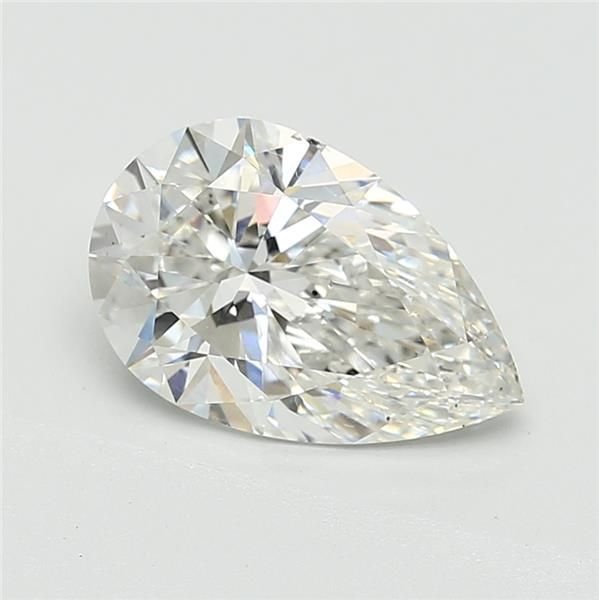 2.55ct G SI1 Rare Carat Ideal Cut Pear Lab Grown Diamond