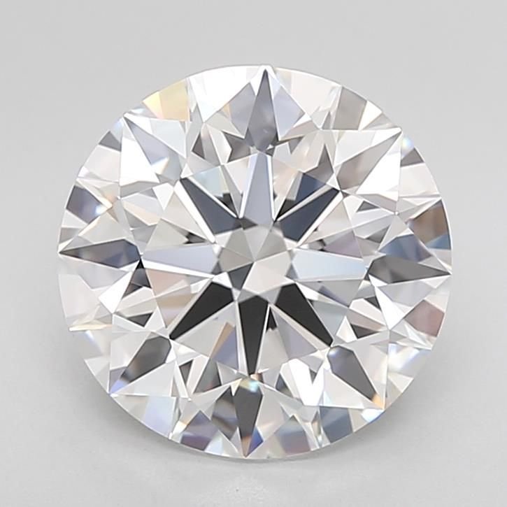 4.53ct D IF Rare Carat Ideal Cut Round Lab Grown Diamond