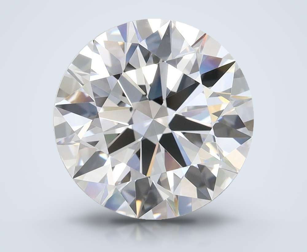 3.41 Carat Round Lab Diamond