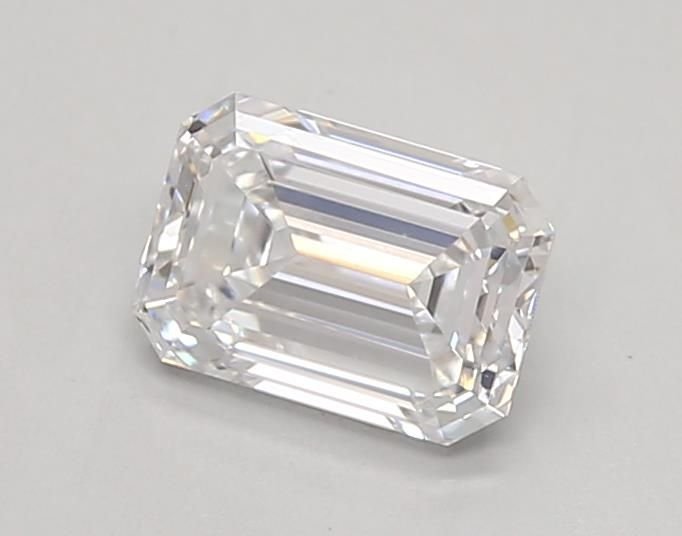 0.84ct D VVS2 Rare Carat Ideal Cut Emerald Lab Grown Diamond