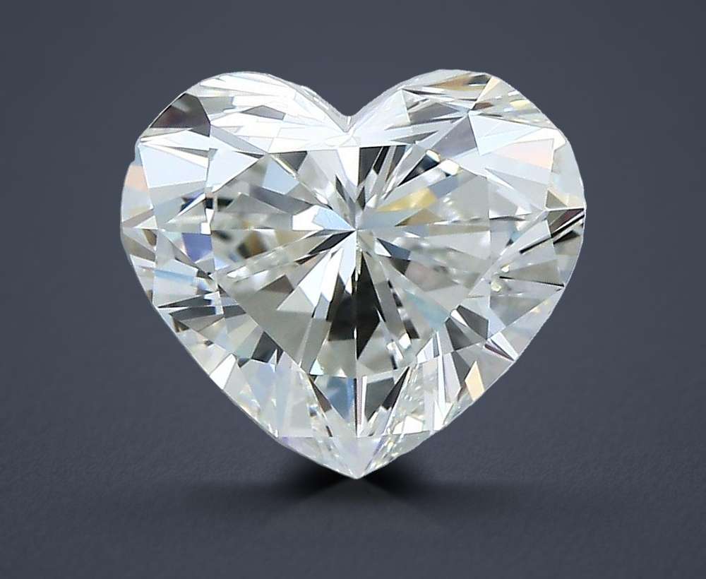 3.08 Carat Heart Natural Diamond