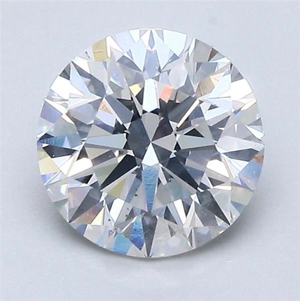 1.70ct F SI2 Rare Carat Ideal Cut Round Diamond