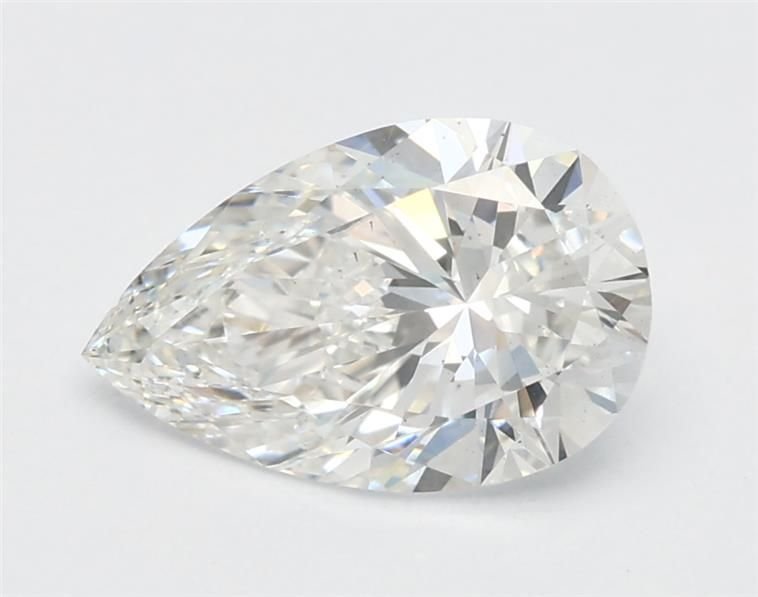 1.06ct F VS2 Rare Carat Ideal Cut Pear Lab Grown Diamond