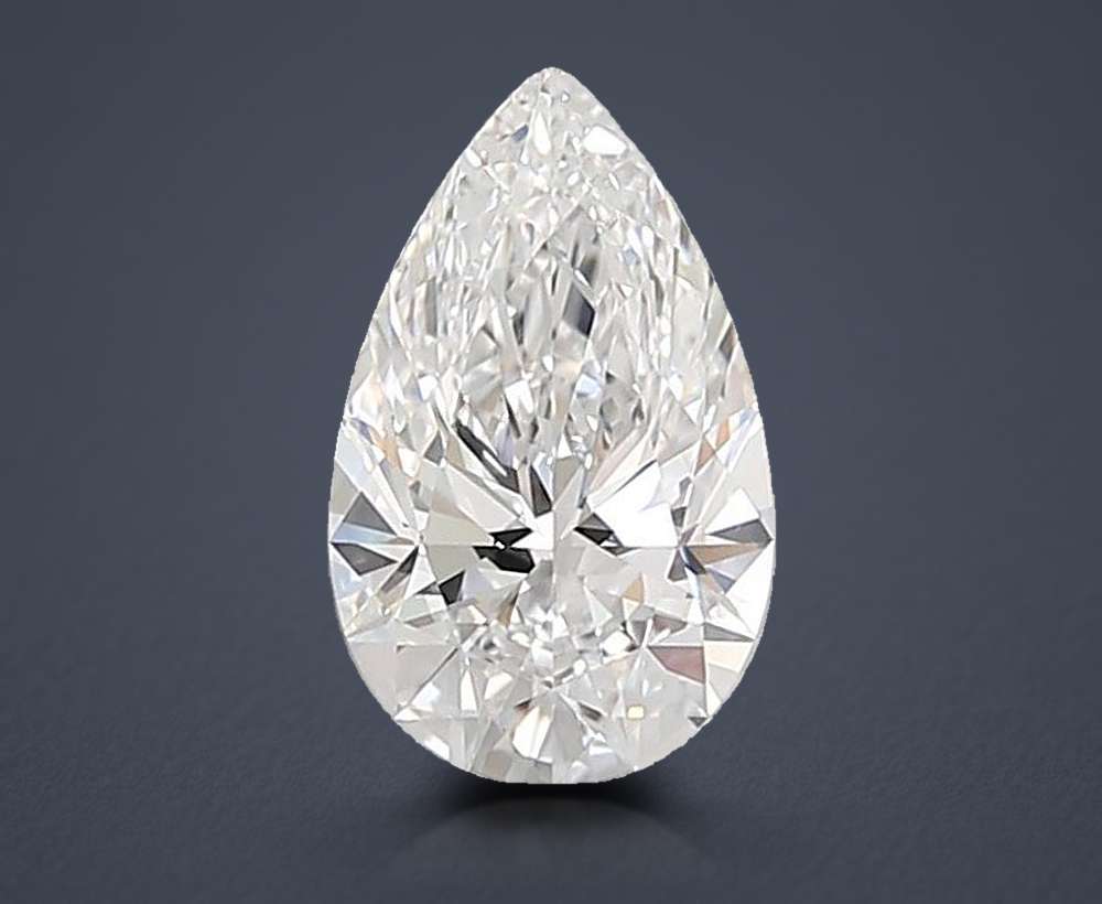1.23 Carat Pear Lab Diamond