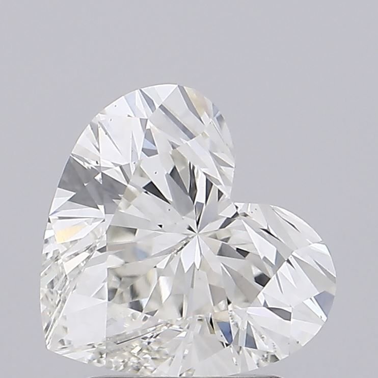 2.04ct H VS1 Rare Carat Ideal Cut Heart Lab Grown Diamond