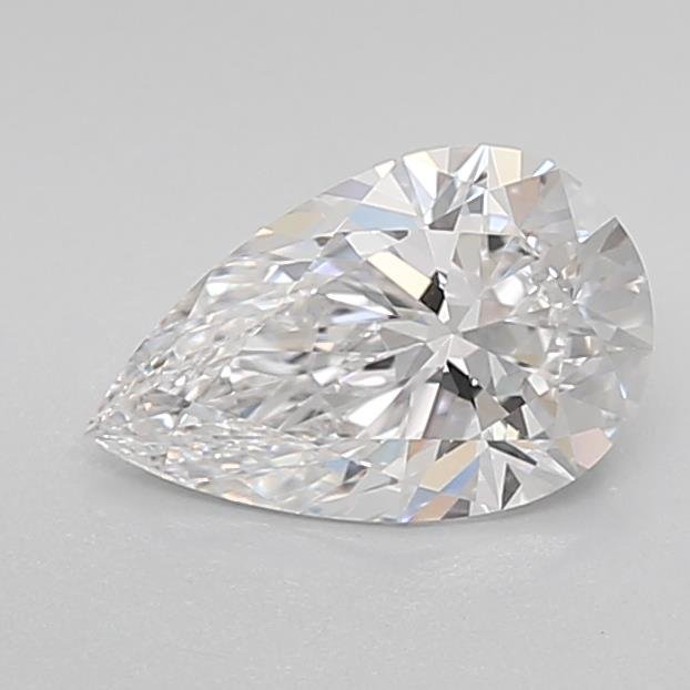 1.09ct D VVS2 Rare Carat Ideal Cut Pear Lab Grown Diamond