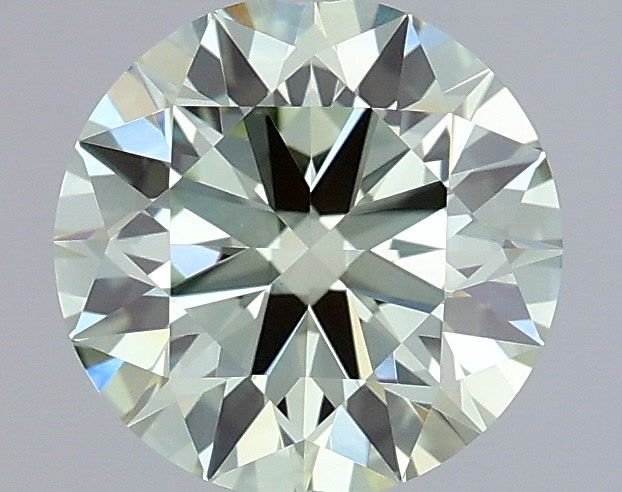 1.55 Ct. Fancy Vivid Green Round Lab Diamond