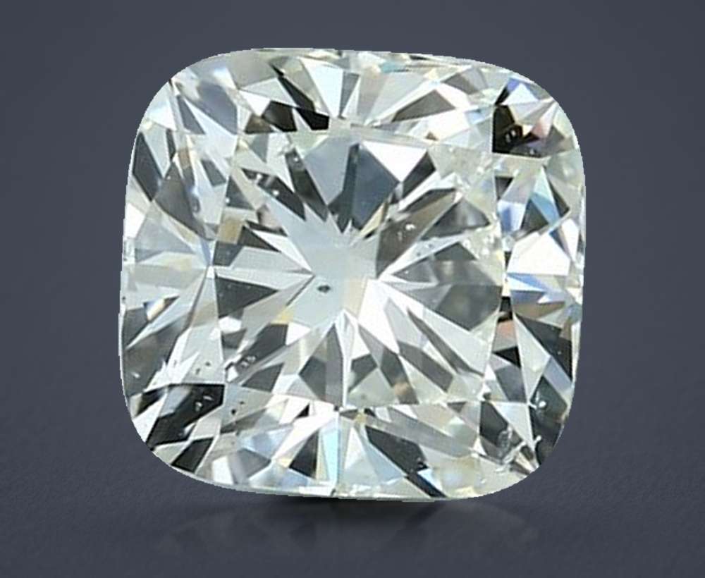 3.51 Carat Cushion Natural Diamond