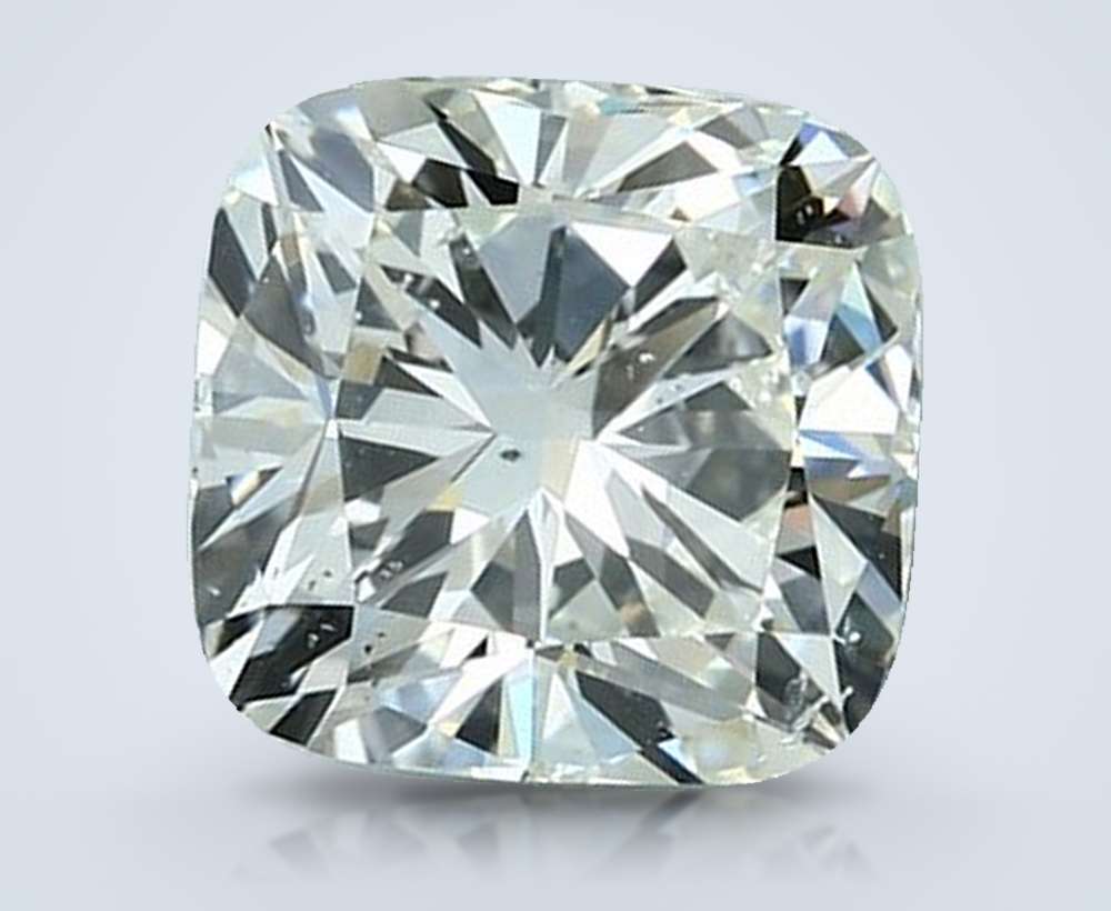 3.51 Carat Cushion Natural Diamond