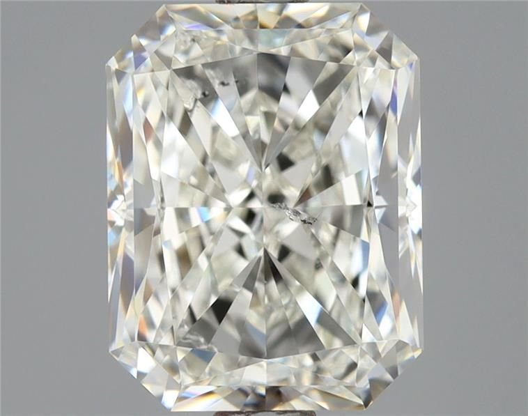 2.50ct I SI2 Rare Carat Ideal Cut Radiant Diamond
