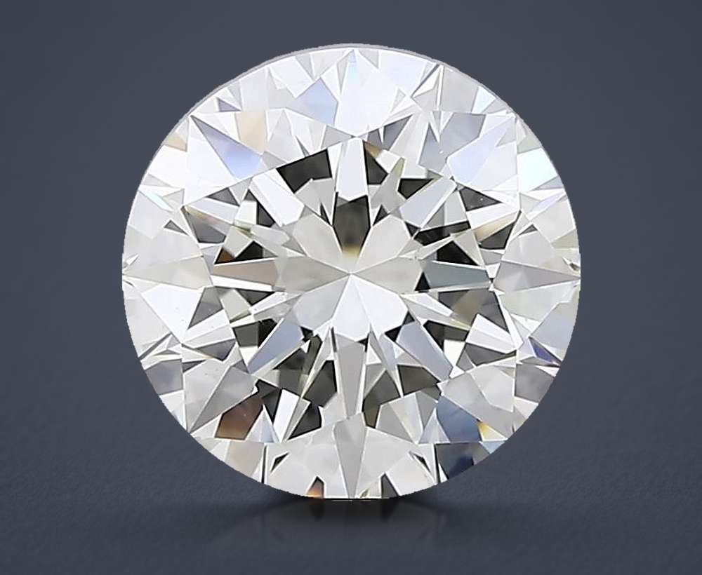 4.39 Carat Round Natural Diamond