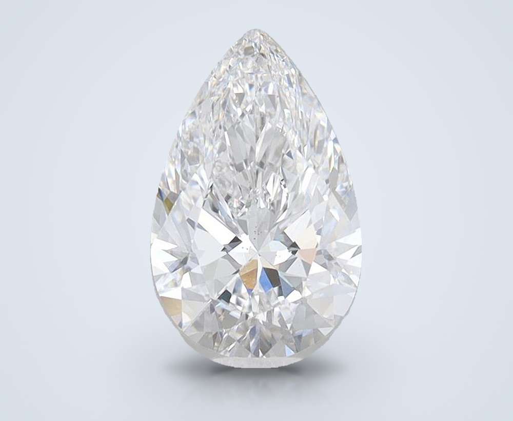 1.54 Carat Pear Lab Diamond