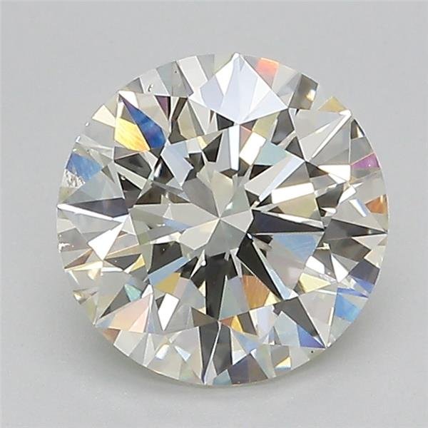 2.09ct J VS1 Rare Carat Ideal Cut Round Lab Grown Diamond