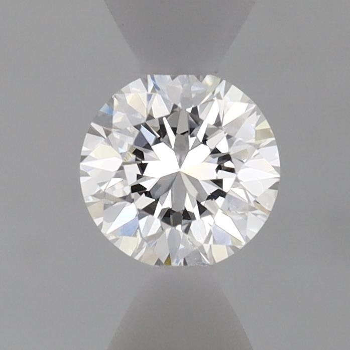 0.51ct F VVS1 Good Cut Round Lab Grown Diamond