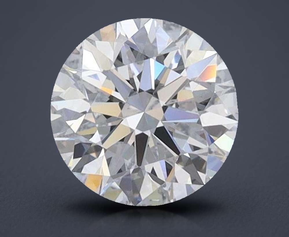 0.86 Carat Round Lab Diamond